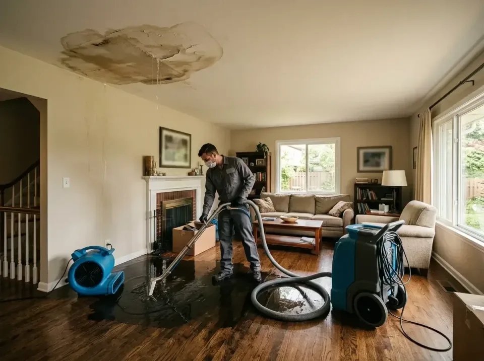 attic-pipe-burst-ceiling-drip-008 — frequently asked questions, Water Damage Restoration & Carpet Care in Tellico Village, TN